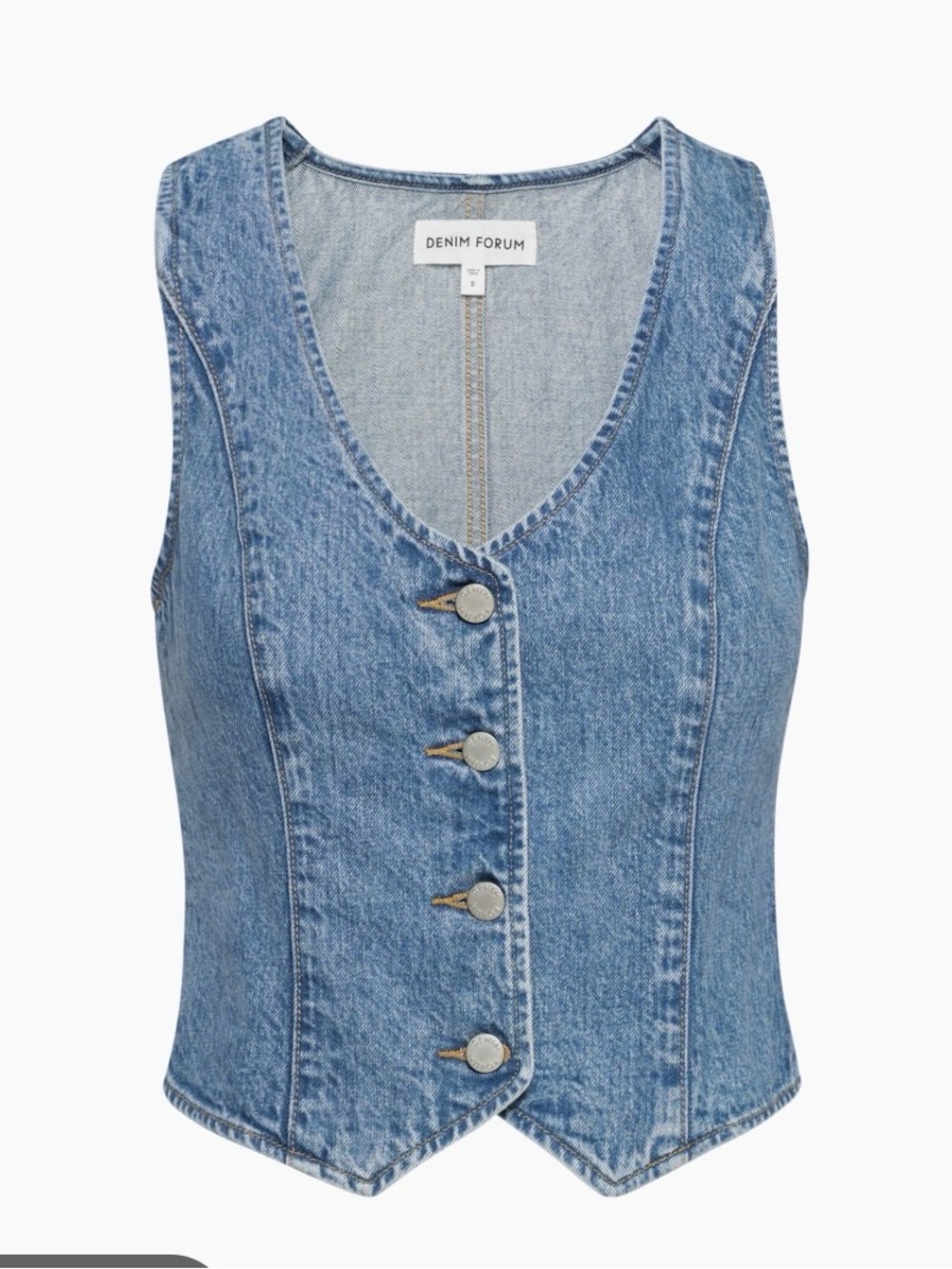 Aritzia Denim Forum Vest